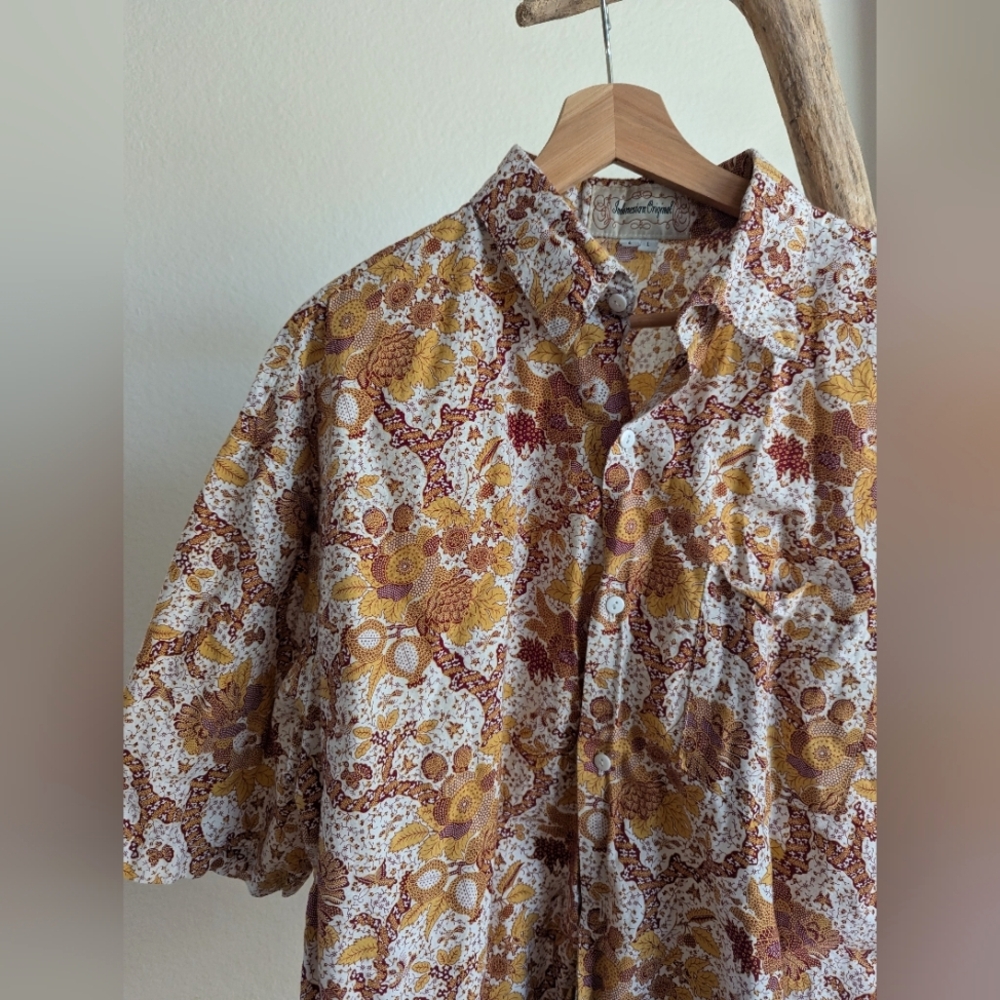 Indonesian Short Sleeve Button Down